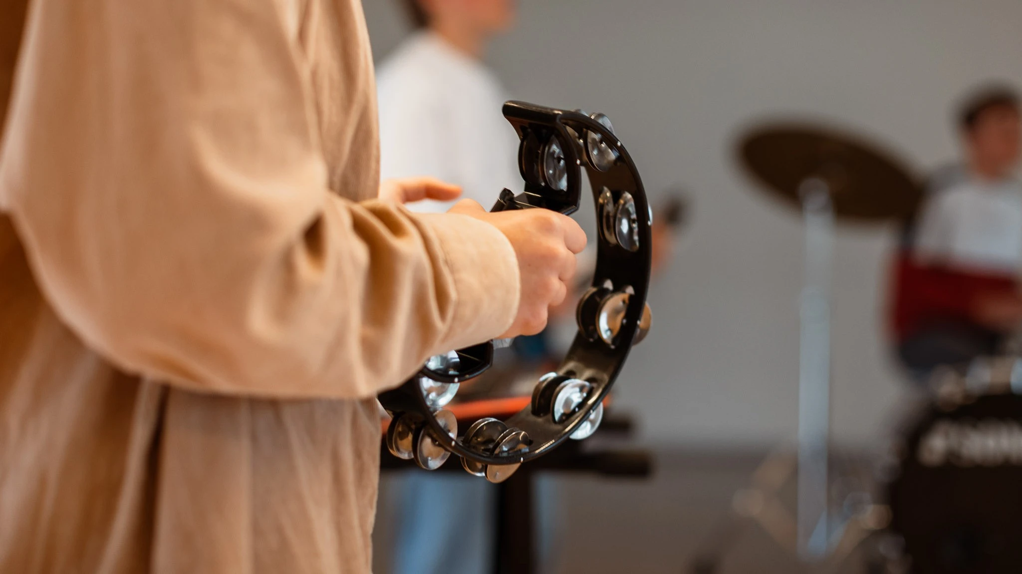Schüler beim Musizieren