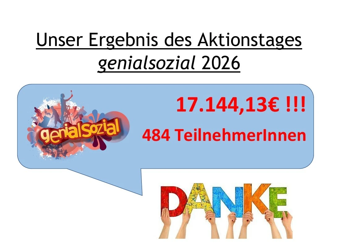 Ergebnis gdb genialsozial 2026